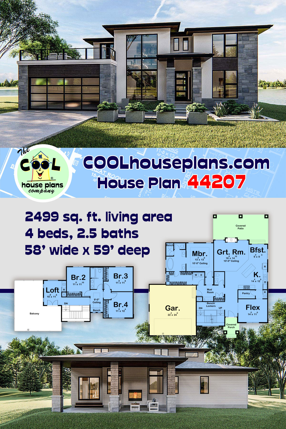 House Plan 44207