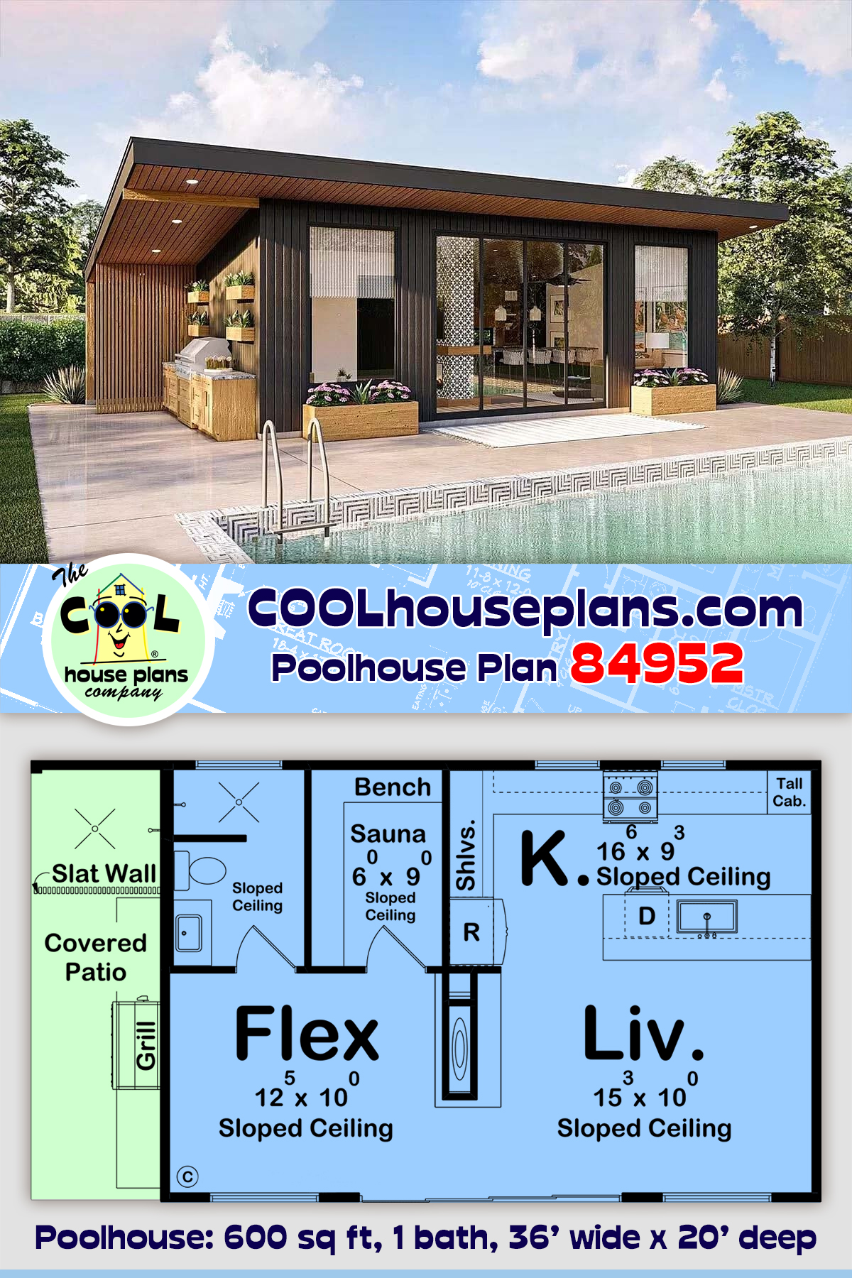 Modern House Plan 84952